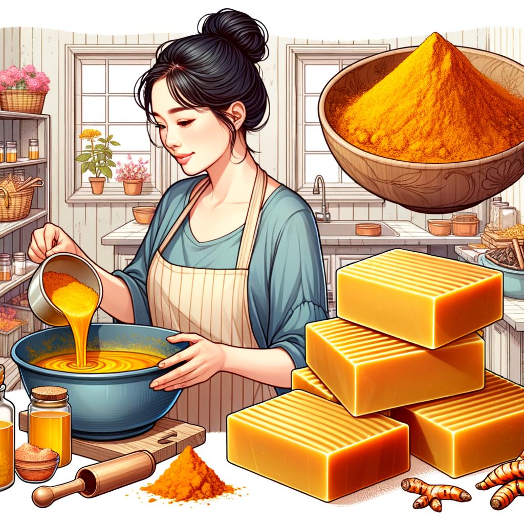 From Kitchen Spice to Beauty‌ Marvel: Making Turmeric⁢ Soap at‍ Home