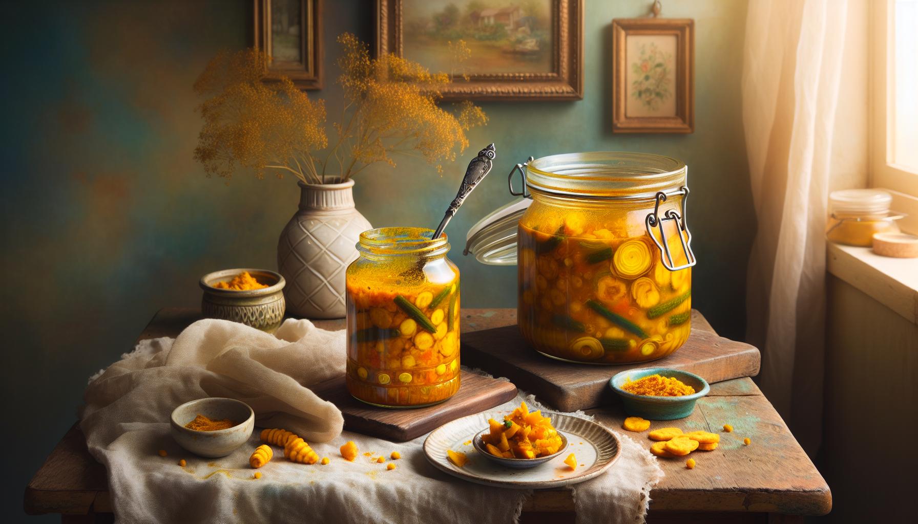The Joy in Every Jar: Savouring and Sharing Your Homemade Turmeric Pickle