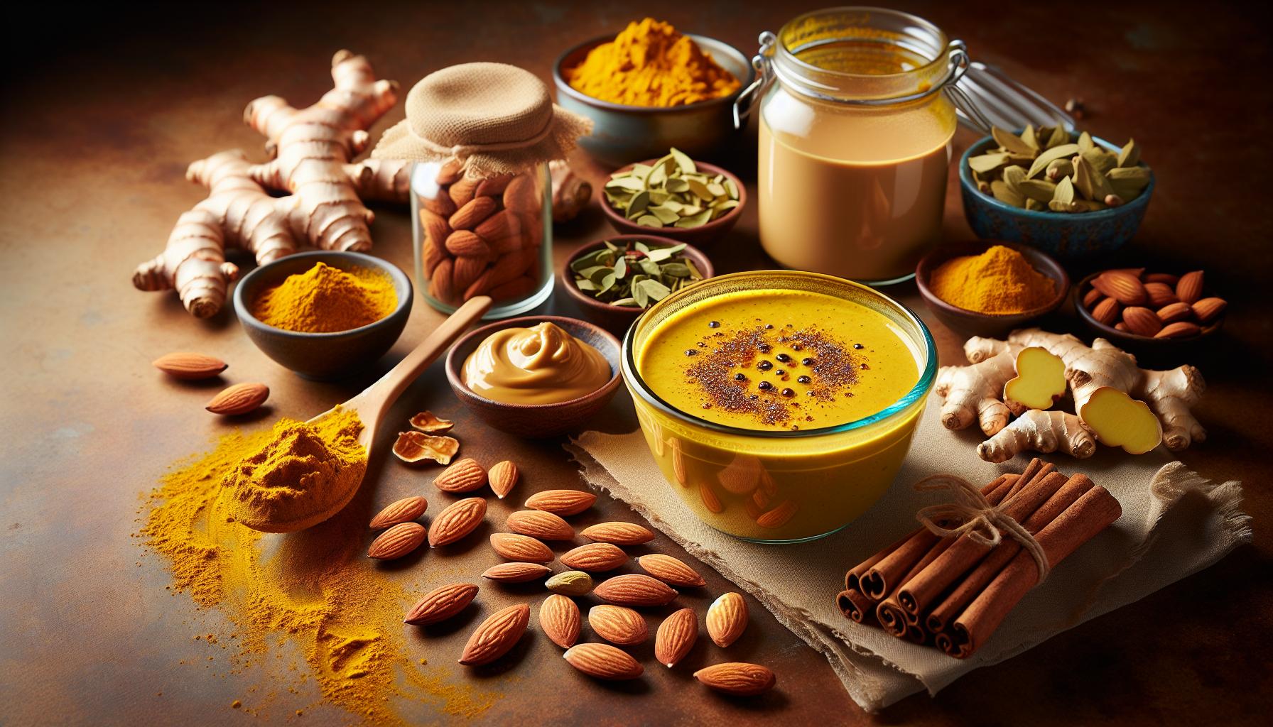 Unorthodox Ingredients: The Role of Almond Butter and Spices in Your Turmeric Latte