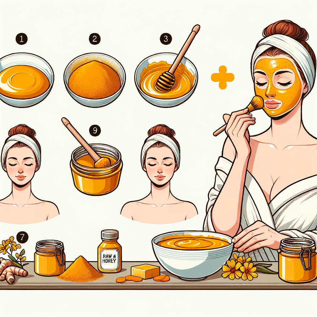 Turmeric & Honey Face and Body Mask: Creating Your Own Skin Brightening Elixir