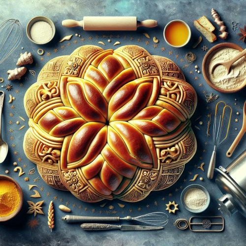Golden Turmeric Bread Recipe "Challah"