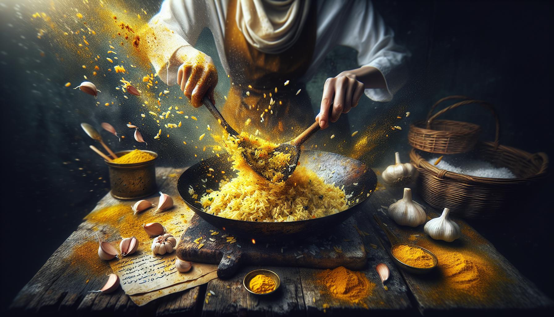 Unleashing the ‌Magic⁤ of‌ Garlic Turmeric Rice: Recipe Explained