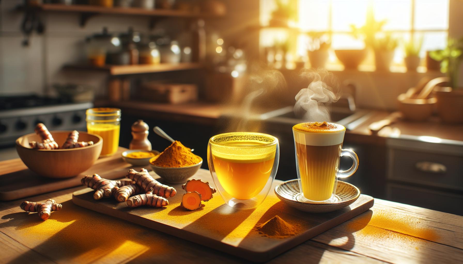 Invigorate Your Days with Turmeric-Infused Drinks: Enjoying the Benefits ⁢of ​Turmeric Tea and‌ Latte