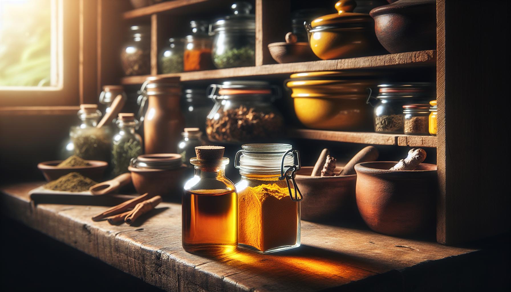The Magic of Your Kitchen Pantry: ⁣Jojoba Oil and Turmeric Power