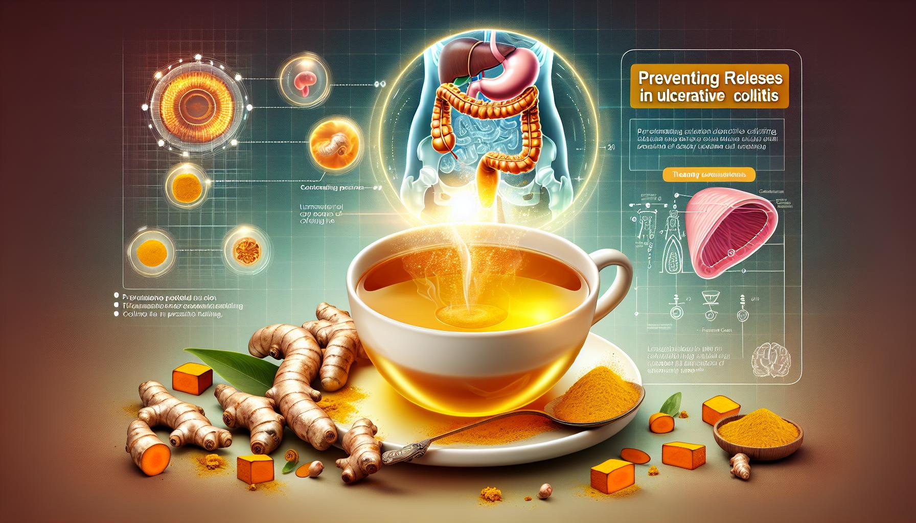 Preventing Relapse in Ulcerative Colitis: The Surprising Healing Properties⁤ of Turmeric Tea